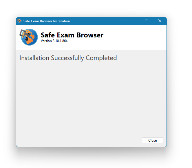 Installation Complete